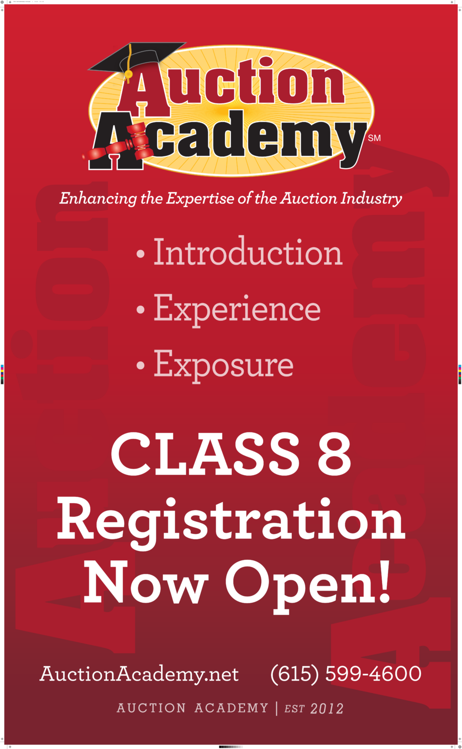 Auction Academy Opens Registration for Class Group 8 at CAR Auction